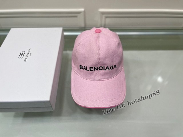 Balenciaga專櫃新款巴黎世家立體刺繡帆布經典原單棒球帽鴨舌帽 mmyj3019